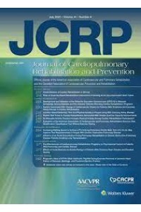 Journal Of Cardiopulmonary Rehabilitation Prevention Magazine